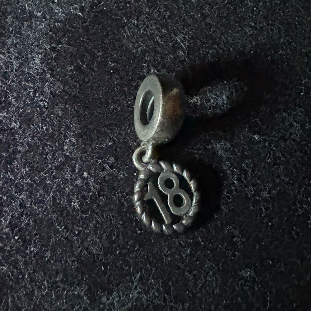 Pandora Retired 18 Charm